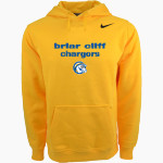 BRIAR CLIFF Chargers <span class="pdp-name-mascot">BRIAR CLIFF Chargers</span> Nike Men's Club Pullover Fleece Hoodie Front Thumbnail