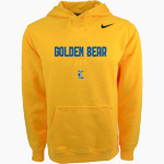 LYNDHURST HIGH SCHOOL GOLDEN BEARS <span class="pdp-name-mascot">LYNDHURST GOLDEN BEARS</span> Nike Men's Club Pullover Fleece Hoodie Front Thumbnail