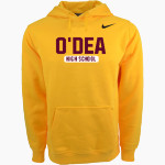 O'Dea Fighting Irish Official Online Store Nike Men's Club Pullover Fleece Hoodie Front Thumbnail