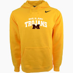 Mililani Trojans <span class="pdp-name-mascot">Mililani Trojans</span> Nike Men's Club Pullover Fleece Hoodie Front Thumbnail