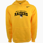 ASHTON-FRANKLIN CENTER H S RAIDERS <span class="pdp-name-mascot">ASHTON - FRANKLIN RAIDERS</span> Nike Men's Club Pullover Fleece Hoodie Front Thumbnail