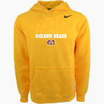 Miles Golden Bears Nike Men's Club Pullover Fleece Hoodie Front Thumbnail