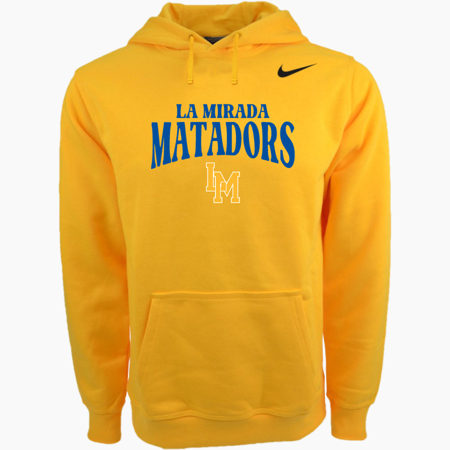 LA MIRADA HIGH SCHOOL MATADORS <span class="pdp-name-mascot">LA MIRADA MATADORS</span> Nike Men's Club Pullover Fleece Hoodie