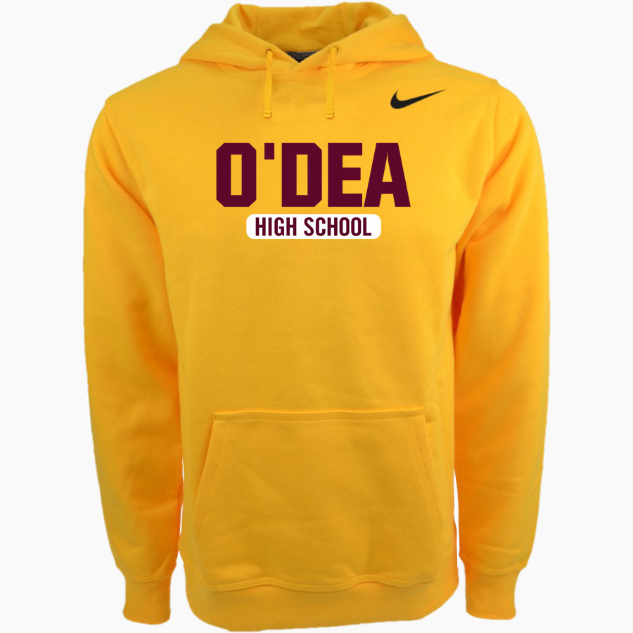 O'Dea Fighting Irish Official Online Store Nike Men's Club Pullover Fleece Hoodie