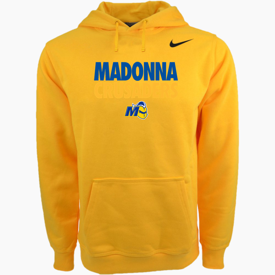 Madonna Crusaders <span class="pdp-name-mascot">Madonna Crusaders</span> Nike Men's Club Pullover Fleece Hoodie