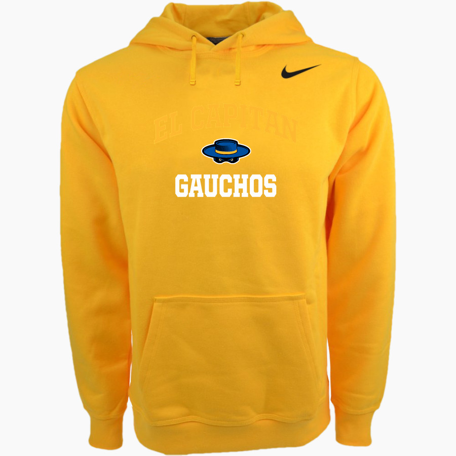 EL CAPITAN HIGH SCHOOL GAUCHOS <span class="pdp-name-mascot">EL CAPITAN GAUCHOS</span> Nike Men's Club Pullover Fleece Hoodie
