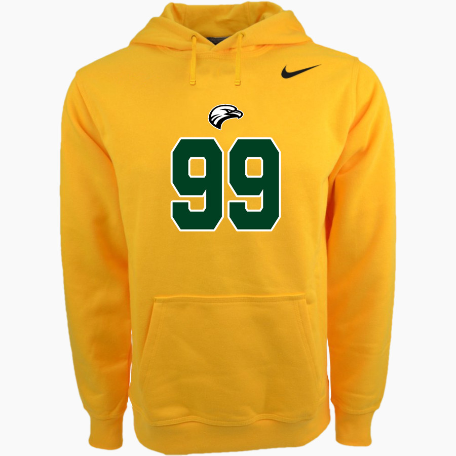 Fuentes Eagles Nike Men's Club Pullover Fleece Hoodie