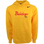 Brier Terrace Bulldogs <span class="pdp-name-mascot">Brier Terrace Bulldogs</span> Nike Men's Club Pullover Fleece Hoodie Front Thumbnail