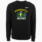 St. Michael Gators Nike Men's Club Fleece Crew Front Thumbnail