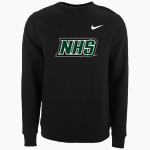 NEW HAMPTON HUSKIES <span class="pdp-name-mascot">NEW HAMPTON SCHOOL HUSKIES</span> Nike Men's Club Fleece Crew Front Thumbnail