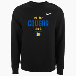 CULBRETH Cougars <span class="pdp-name-mascot">GREY CULBRETH MIDDLE SCHOOL Cougars</span> Nike Men's Club Fleece Crew Front Thumbnail