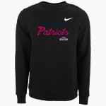 North Middlesex Patriots <span class="pdp-name-mascot">North Middlesex Patriots</span> Nike Men's Club Fleece Crew Front Thumbnail