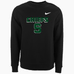 SHIOCTON HIGH SCHOOL CHIEFS <span class="pdp-name-mascot">SHIOCTON CHIEFS</span> Nike Men's Club Fleece Crew Front Thumbnail