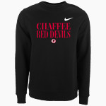 Chaffee Red Devils <span class="pdp-name-mascot">Chaffee Schools Red Devils</span> Nike Men's Club Fleece Crew Front Thumbnail