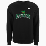 Unquowa Gators Nike Men's Club Fleece Crew Front Thumbnail