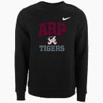 ARP HIGH SCHOOL TIGERS Nike Men's Club Fleece Crew Front Thumbnail