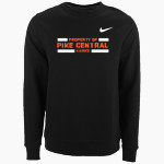 PIKE CENTRAL HIGH SCHOOL HAWKS Nike Men's Club Fleece Crew Front Thumbnail
