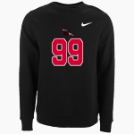 Hannah-Pamplico Raiders Raiders Nike Men's Club Fleece Crew Front Thumbnail