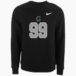 Farmington Glen Aquatic Club Nike Men's Club Fleece Crew Front Thumbnail