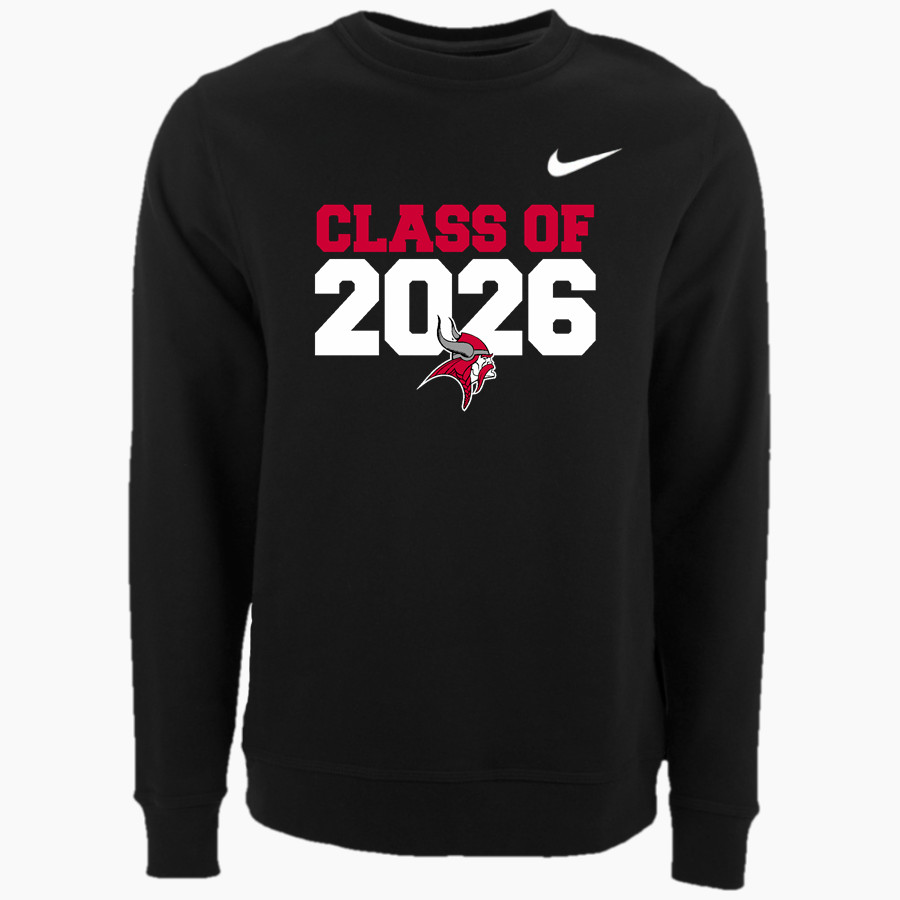 Montgomery Vikings <span class="pdp-name-mascot">Montgomery High School Vikings</span> Nike Men's Club Fleece Crew