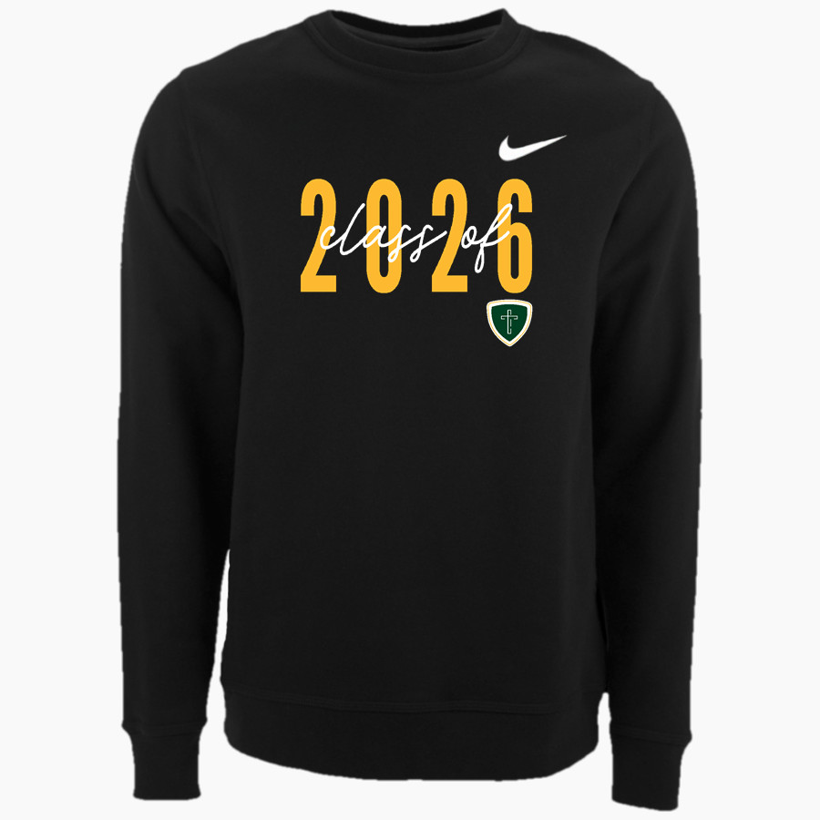 Gilbert Christian Knights Nike Men's Club Fleece Crew