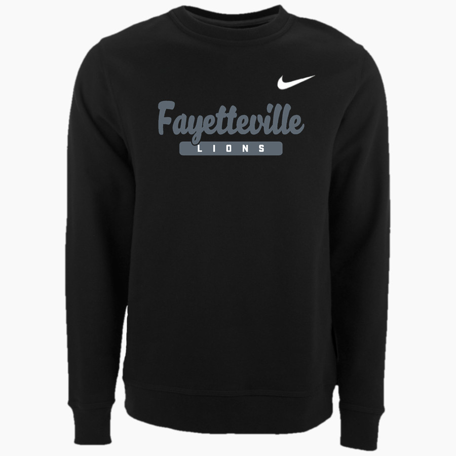FAYETTEVILLE HIGH SCHOOL LIONS <span class="pdp-name-mascot">FAYETTEVILLE LIONS</span> Nike Men's Club Fleece Crew