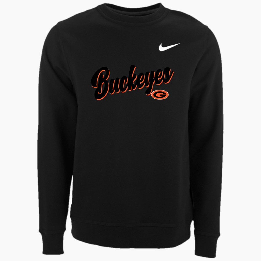 GILMER HIGH SCHOOL BUCKEYES <span class="pdp-name-mascot">GILMER BUCKEYES</span> Nike Men's Club Fleece Crew