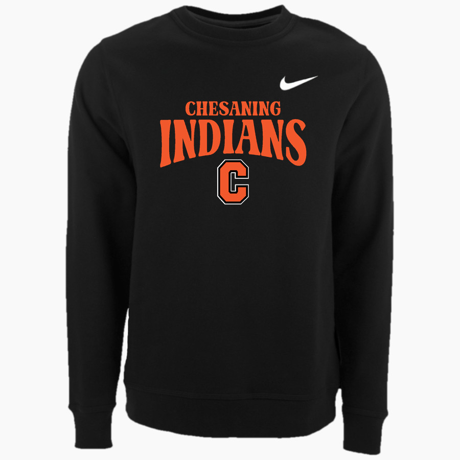 CHESANING HIGH SCHOOL INDIANS <span class="pdp-name-mascot">CHESANING INDIANS</span> Nike Men's Club Fleece Crew