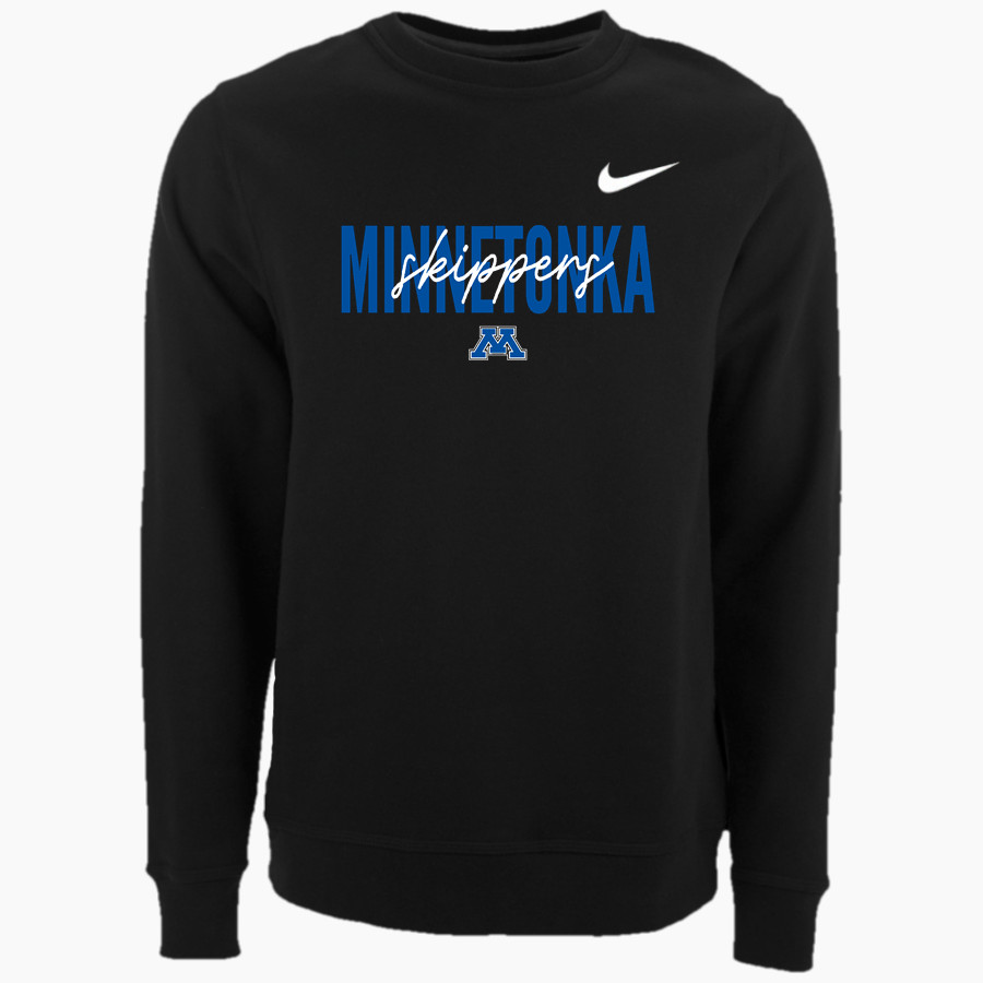 Minnetonka Skippers Nike Men's Club Fleece Crew
