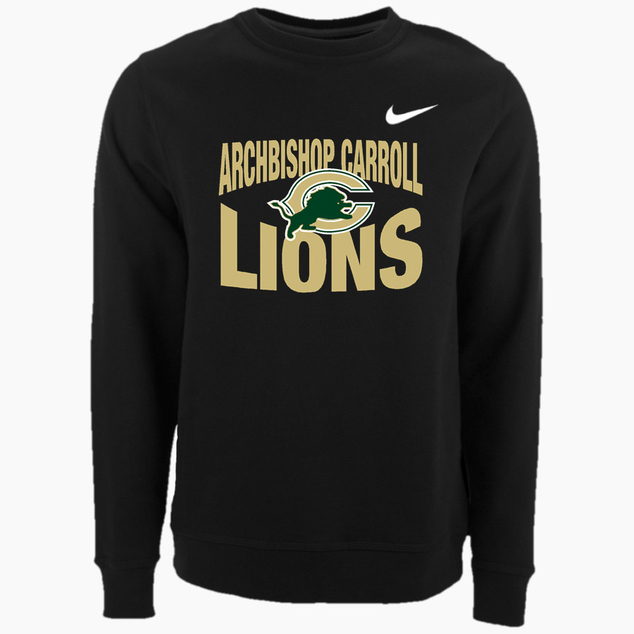 ARCHBISHOP CARROLL HIGH SCHOOL LIONS <span class="pdp-name-mascot">ARCHBISHOP CARROLL LIONS</span> Nike Men's Club Fleece Crew