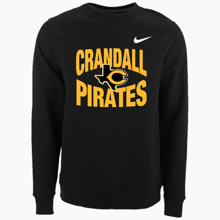 CRANDALL HIGH SCHOOL PIRATES <span class="pdp-name-mascot">CRANDALL PIRATES</span> Nike Men's Club Fleece Crew