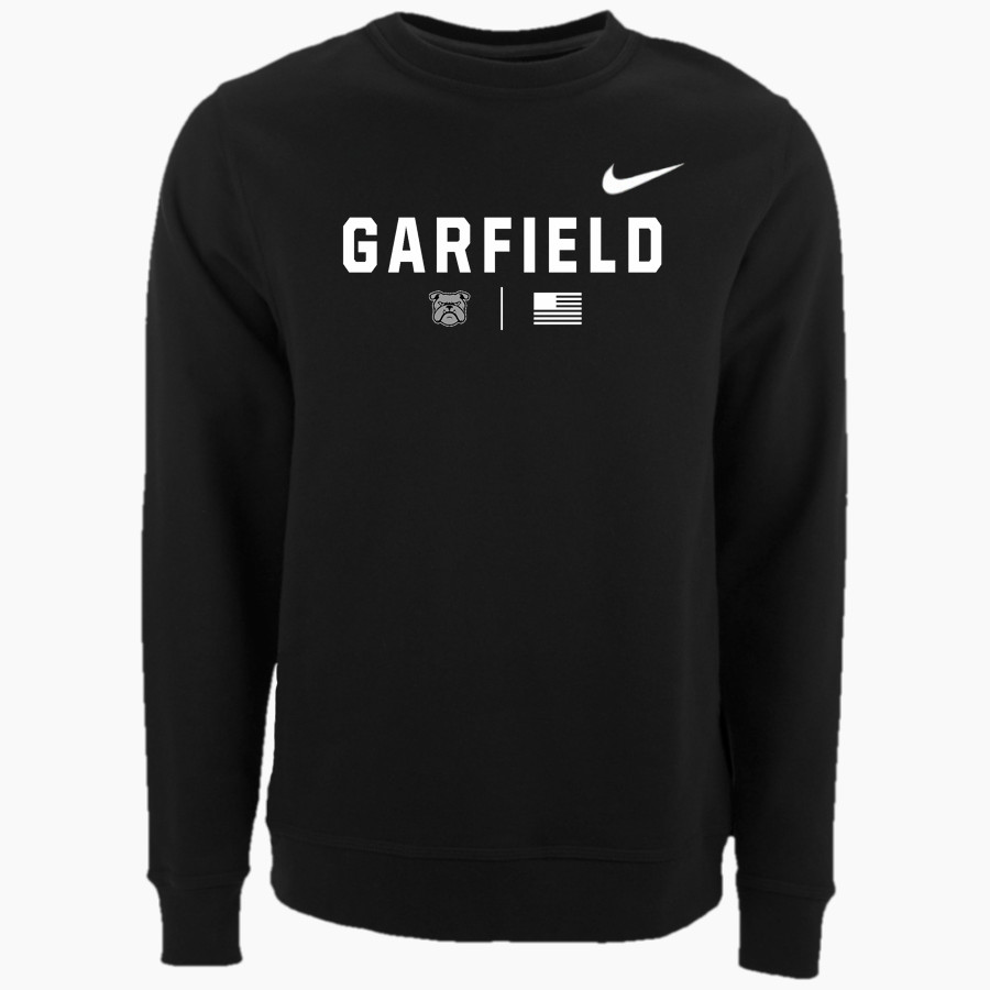 Garfield Bulldogs Nike Men's Club Fleece Crew
