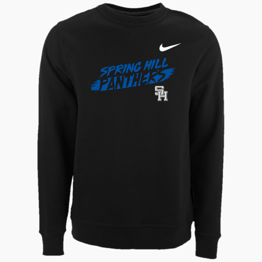 Spring Hill Panthers Nike Men's Club Fleece Crew