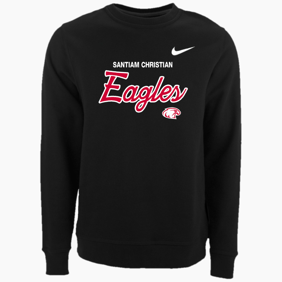 SANTIAM CHRISTIAN HIGH SCHOOL EAGLES Nike Men's Club Fleece Crew