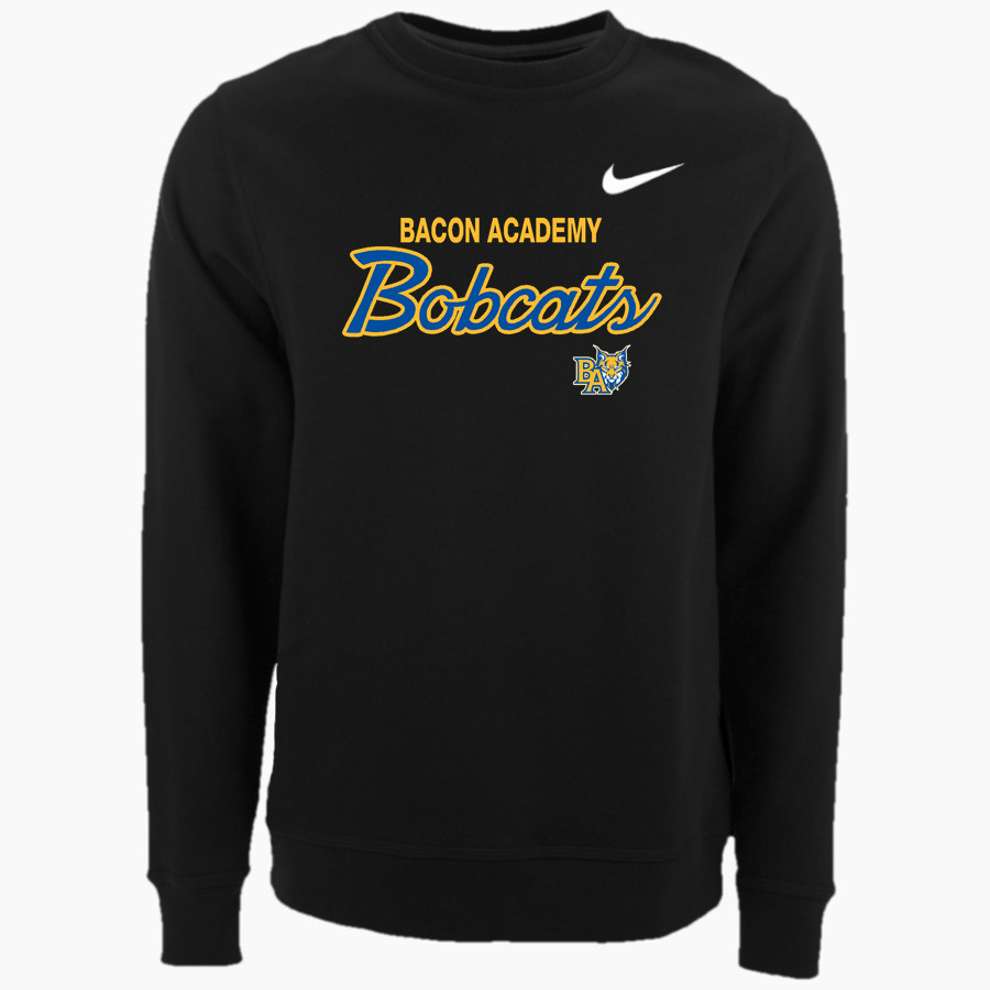 BACON ACADEMY BOBCATS <span class="pdp-name-mascot">BACON ACADEMY BOBCATS</span> Nike Men's Club Fleece Crew