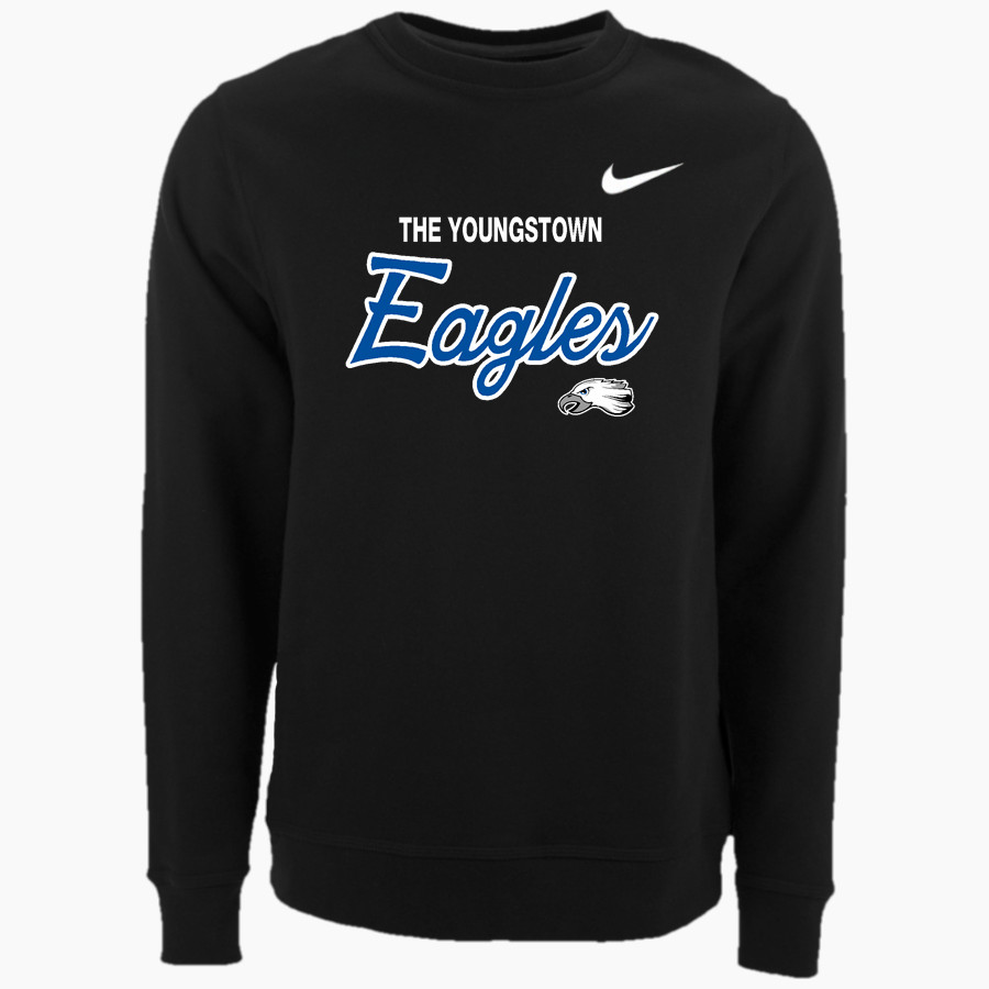 THE YOUNGSTOWN CHRISTIAN SCHOOL EAGLES <span class="pdp-name-mascot">THE YOUNGSTOWN EAGLES</span> Nike Men's Club Fleece Crew