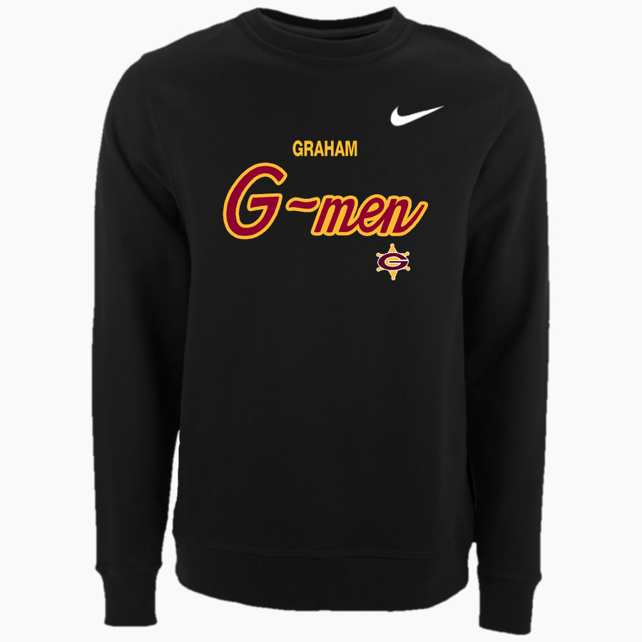 Graham G-men <span class="pdp-name-mascot">Graham G-men</span> Nike Men's Club Fleece Crew