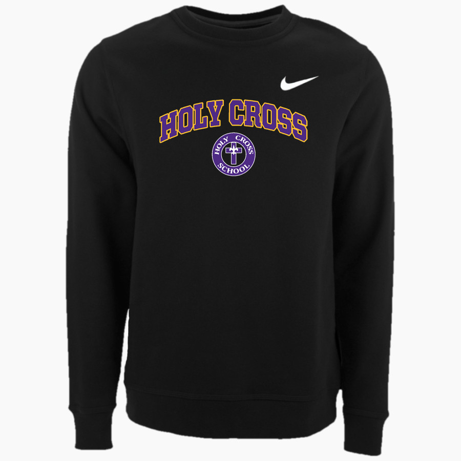Holy Cross Crusaders <span class="pdp-name-mascot">Holy Cross School Crusaders</span> Nike Men's Club Fleece Crew