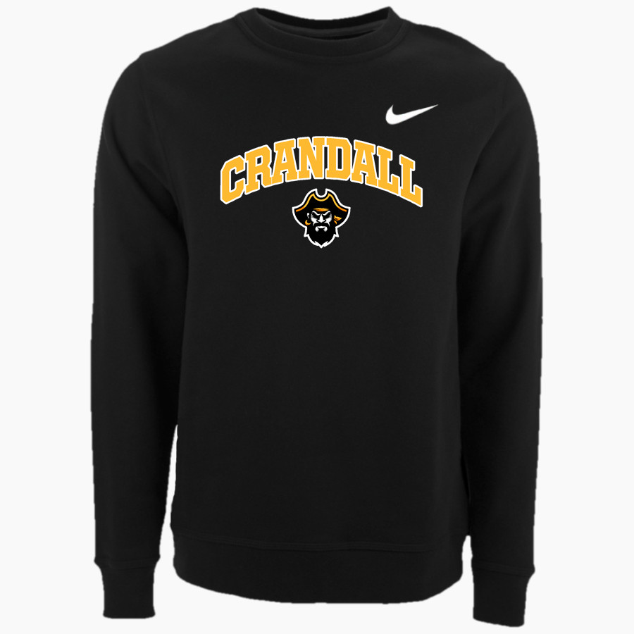 CRANDALL HIGH SCHOOL PIRATES Nike Men's Club Fleece Crew
