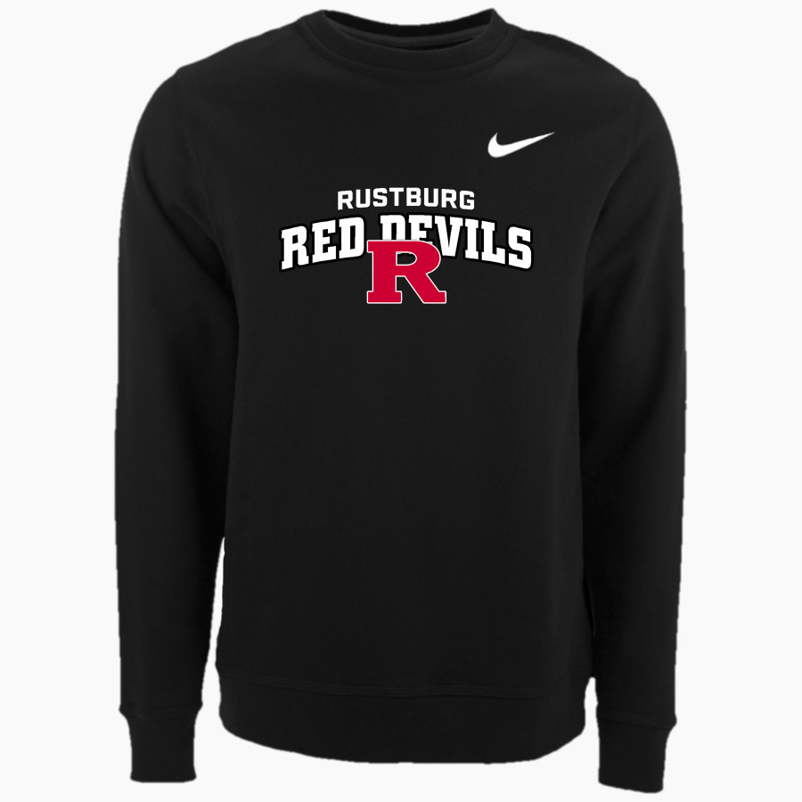 RUSTBURG HIGH SCHOOL RED DEVILS <span class="pdp-name-mascot">RUSTBURG RED DEVILS</span> Nike Men's Club Fleece Crew