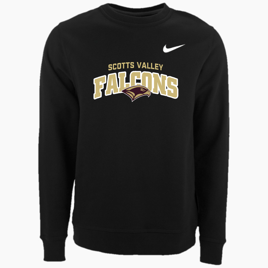 Scotts Valley Falcons Nike Men's Club Fleece Crew
