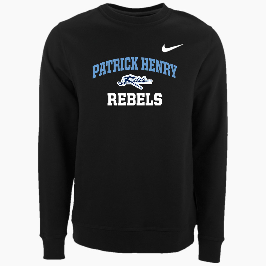 PATRICK HENRY HIGH SCHOOL REBELS <span class="pdp-name-mascot">PATRICK HENRY REBELS</span> Nike Men's Club Fleece Crew