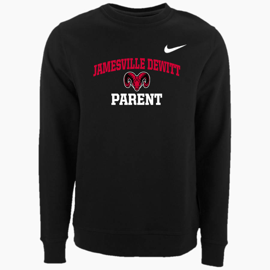 Jamesville DeWitt Red Rams Nike Men's Club Fleece Crew