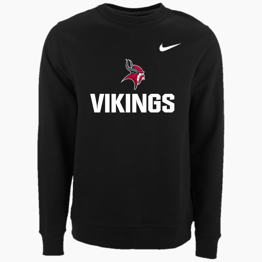 Montgomery Vikings Nike Men's Club Fleece Crew