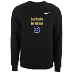 BALDWIN HIGH SCHOOL BRUINS <span class="pdp-name-mascot">BALDWIN BRUINS</span> Nike Men's Club Fleece Crew Front Thumbnail