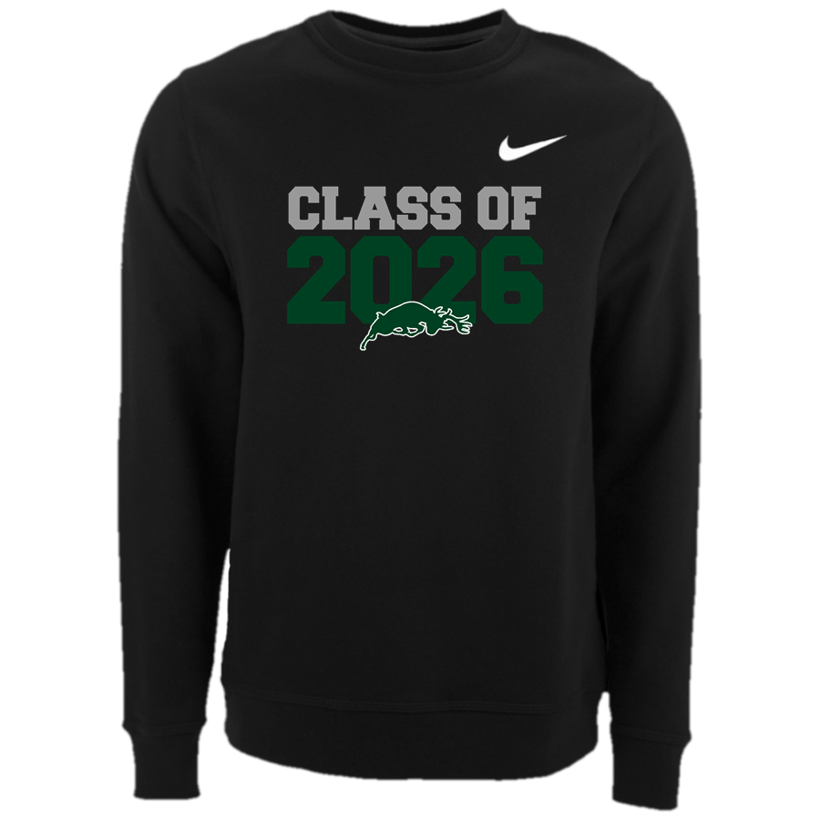 PINE RIVER HIGH SCHOOL BUCKS <span class="pdp-name-mascot">PINE RIVER BUCKS</span> Nike Men's Team Club Fleece Crew