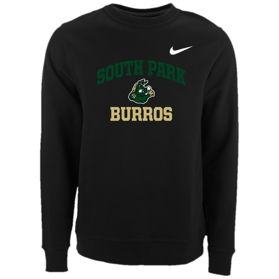 SOUTH PARK HIGH SCHOOL BURROS <span class="pdp-name-mascot">SOUTH PARK BURROS</span> Nike Men's Team Club Fleece Crew