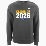 Lake Ridge Royals Nike Men's Club Fleece Crew Front Thumbnail