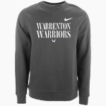 Warrenton Warriors Nike Men's Club Fleece Crew Front Thumbnail