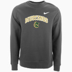 Monterey Trail Mustangs Nike Men's Club Fleece Crew Front Thumbnail